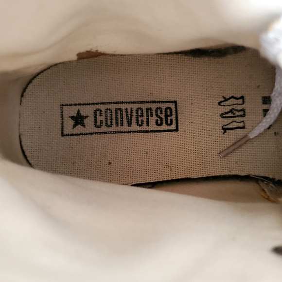 Converse Chuck Taylor Hi Top Sneakers In Sunflower size M4.5 or W6.5 - Picture 6 of 7